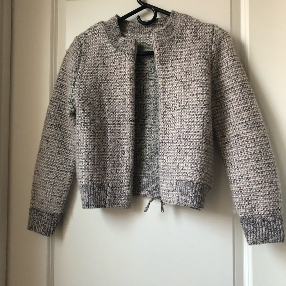 Relisted-Christian Dior Knit Bomber Jacket